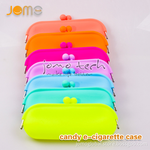 Jomotech New Design Colourful Candy EGO Case/ EGO Zipper Case/ EGO Carrying Case for Electronic Cigarette EGO CE4